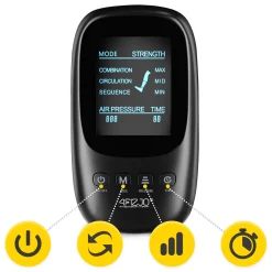 4FIZJO Aparat do drenażu limfatycznego Air Compression Therapy System LITE C4  rozm. uniwersalny Discount