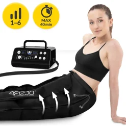 4FIZJO Aparat do drenażu limfatycznego Air Compression Therapy System MED C8 rozm. uniwersalny Outlet