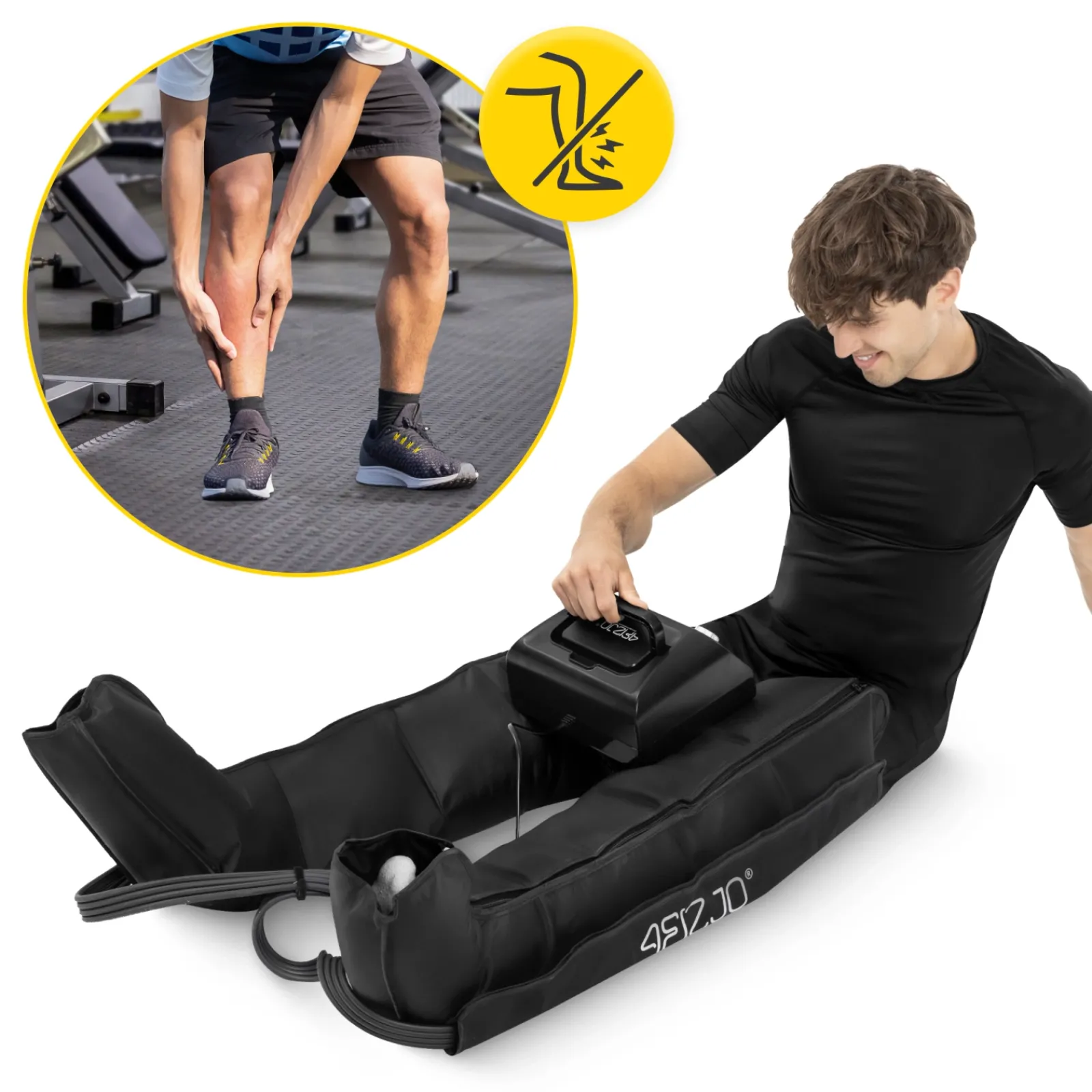 4FIZJO Aparat do drenażu limfatycznego Air Compression Therapy System STD C4 rozm. S/M Clearance