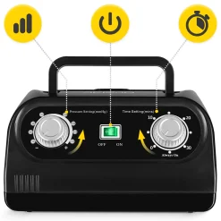 4FIZJO Aparat do drenażu limfatycznego Air Compression Therapy System STD C4 rozm. S/M Clearance