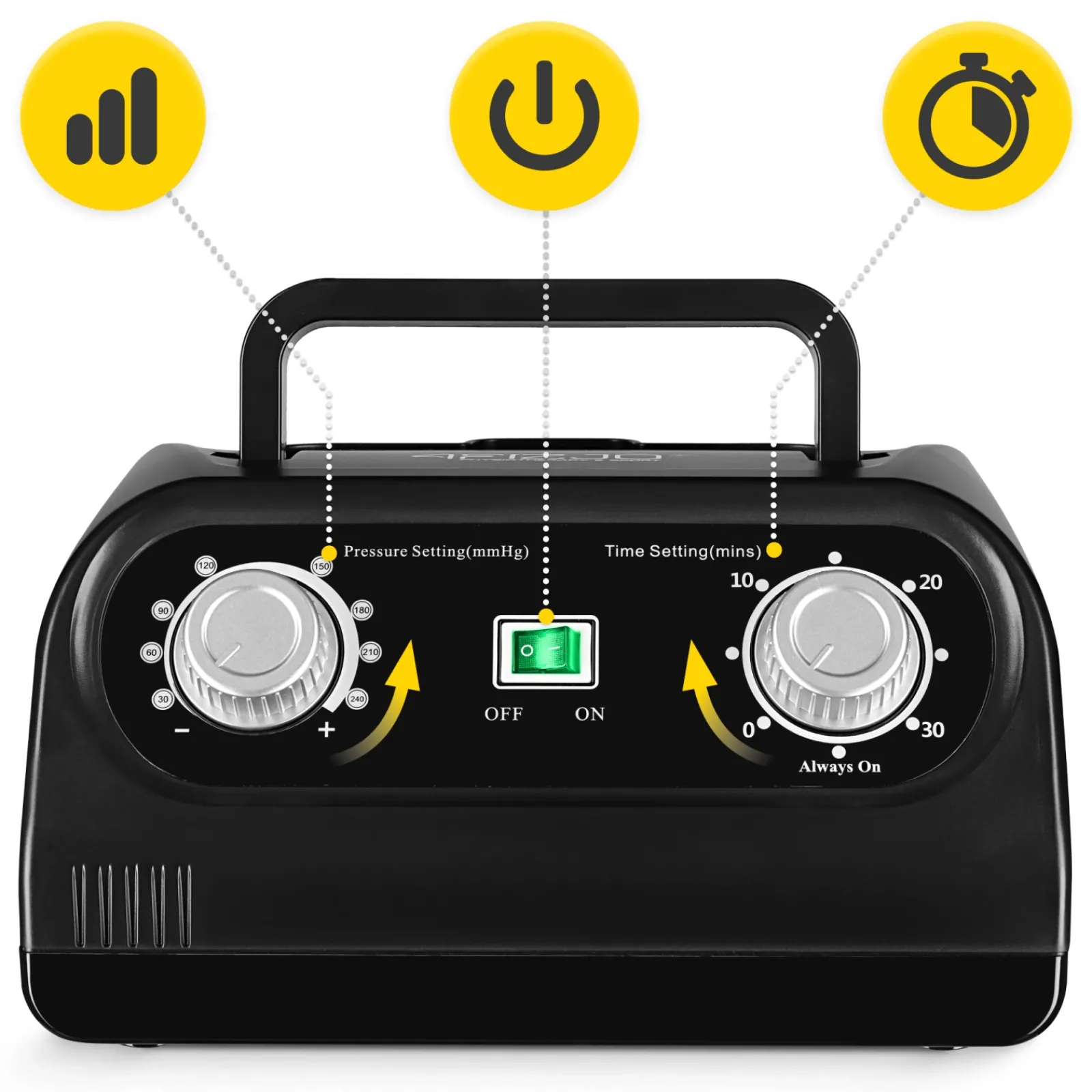 4FIZJO Aparat do drenażu limfatycznego Air Compression Therapy System STD C4 rozm. S/M Clearance