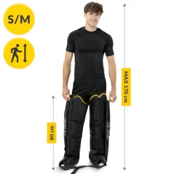 4FIZJO Aparat do drenażu limfatycznego Air Compression Therapy System STD C4 rozm. S/M Clearance