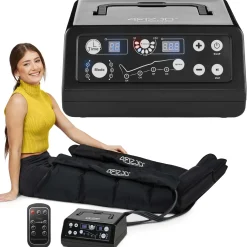 4FIZJO Aparat do drenażu limfatycznego Air Compression Therapy System MED C4 rozm. S/M New