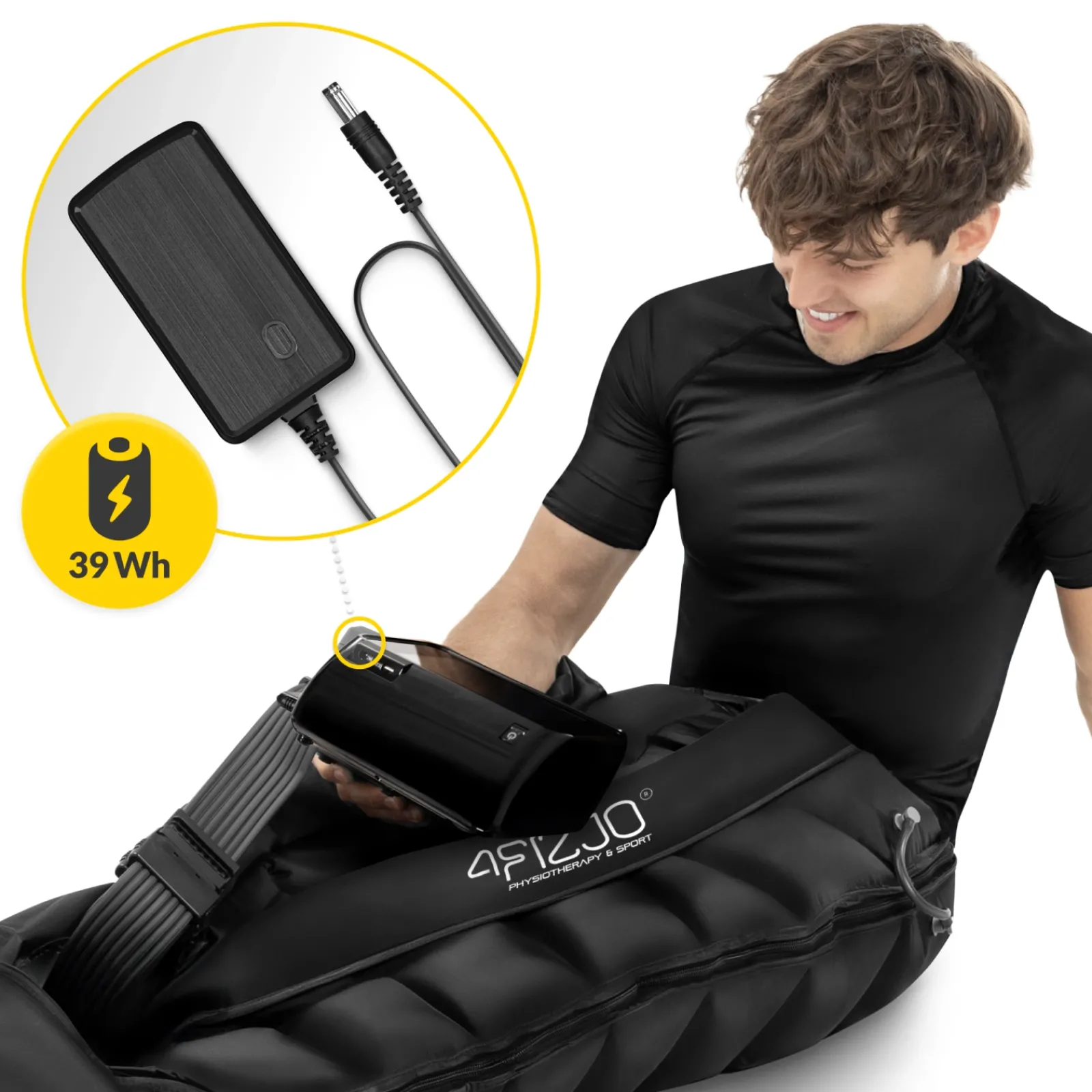 4FIZJO Aparat do drenażu limfatycznego Air Compression Therapy System EVO C8 rozm. uniwersalny