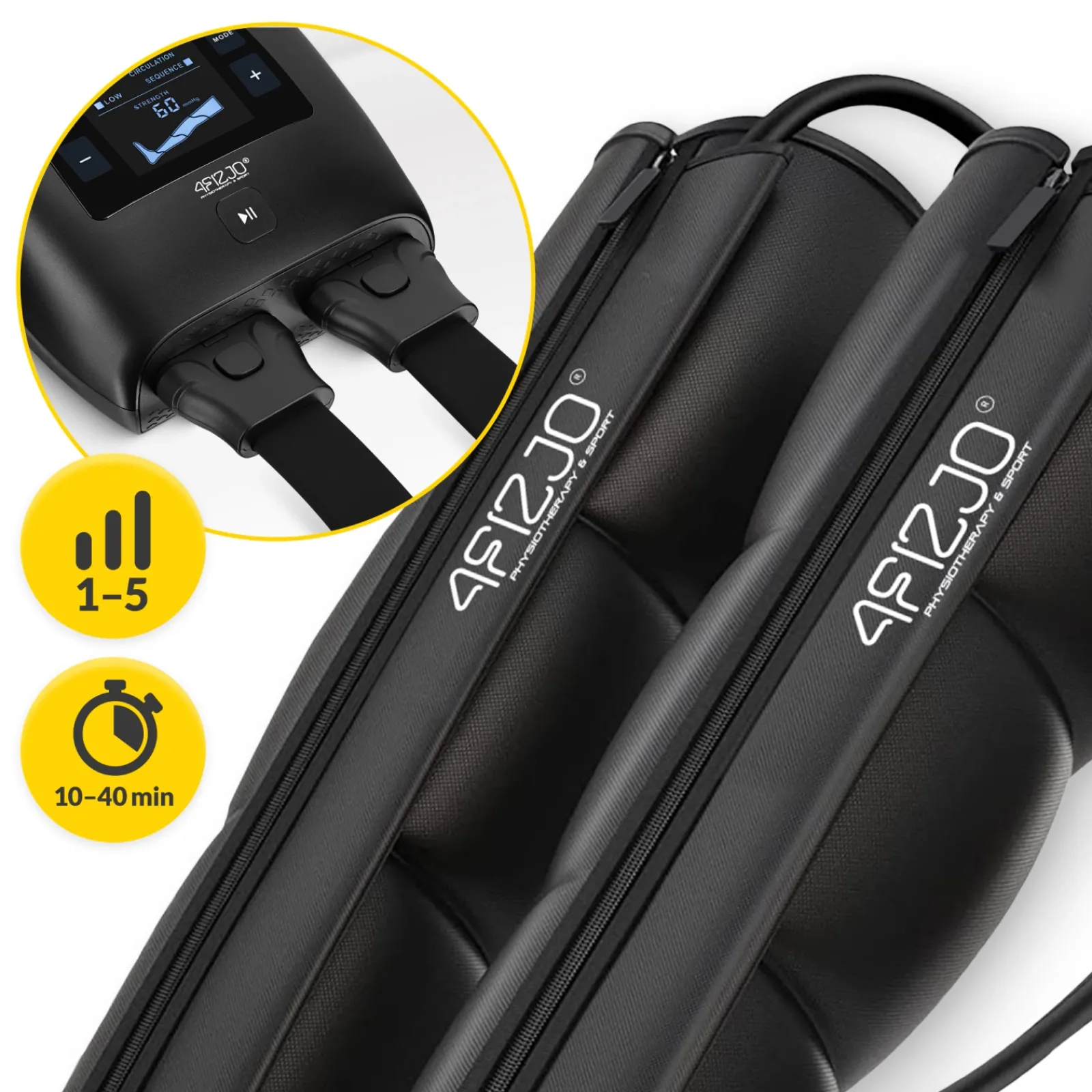 4FIZJO Aparat do drenażu limfatycznego Air Compression Therapy System ACTIVE C4 rozm. uniwersalny Clearance