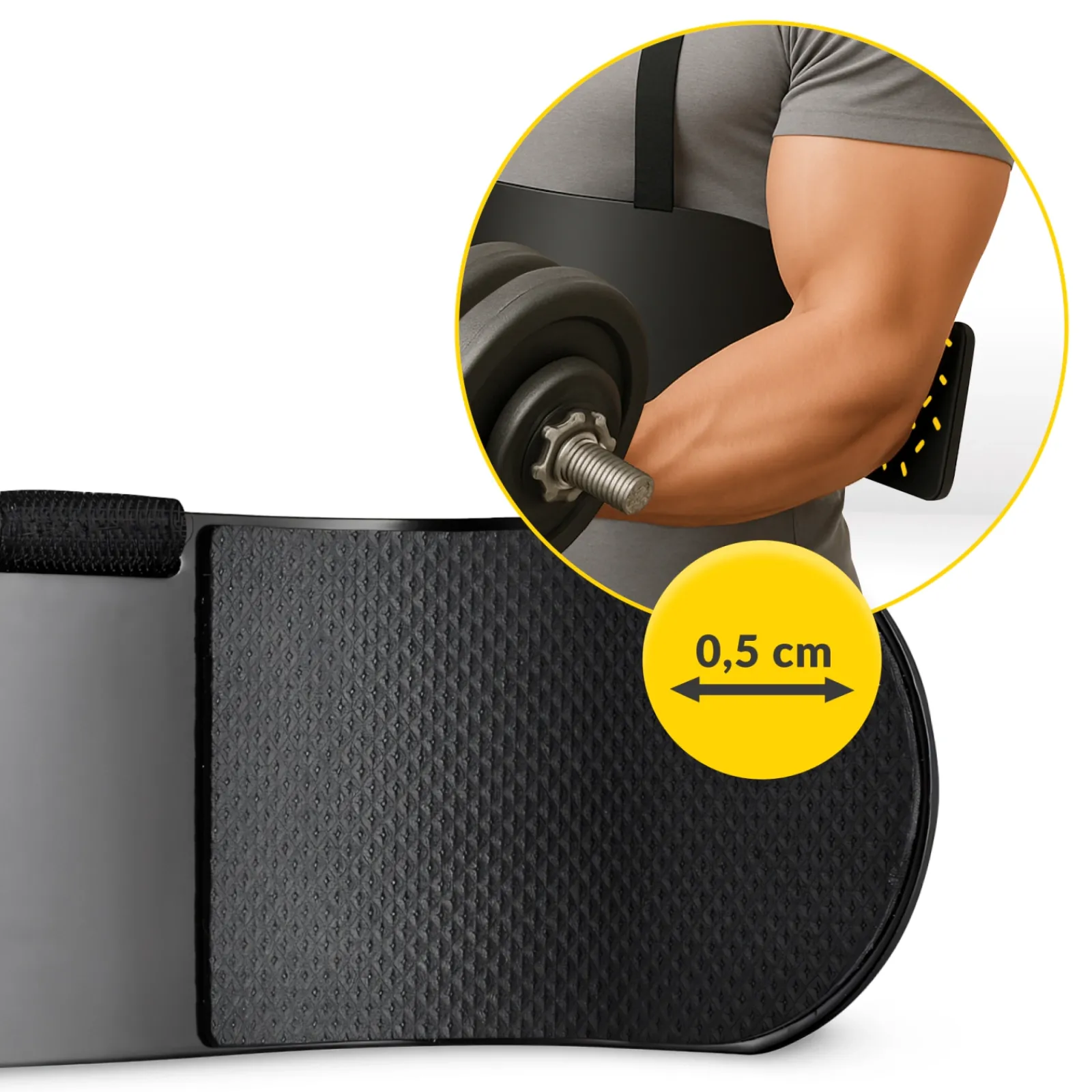 4FIZJO Arm Blaster przyrząd do ćwiczenia bicepsów Outlet
