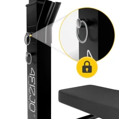 4FIZJO Ławeczka treningowa do ćwiczeń ze stojakiem PRO+ Outlet