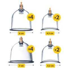 4FIZJO Bańki chińskie bezogniowe próżniowe 24 szt. Best