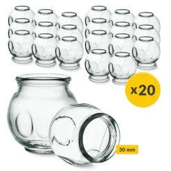 4FIZJO Bańki chińskie ogniowe szklane 20 szt. Sale
