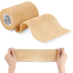 4FIZJO Bandaż kohezyjny samoprzylepny 4,5 m × 10 cm Beżowy Clearance