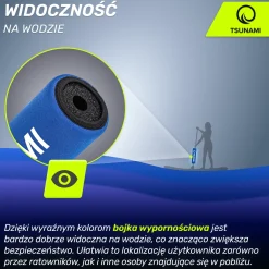 4FIZJO Bojka wypornościowa pływak do wiosła SUP PRO niebieski Clearance