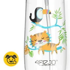 4FIZJO Butelka na wodę dla dzieci DŻUNGLA 550 ml Hot