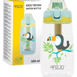 4FIZJO Butelka na wodę dla dzieci TUKAN 500 ml Discount