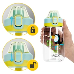 4FIZJO Butelka na wodę dla dzieci TUKAN 500 ml Discount