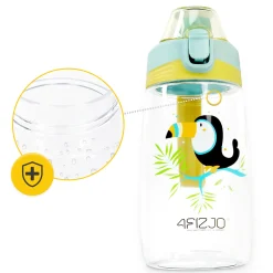 4FIZJO Butelka na wodę dla dzieci TUKAN 500 ml Discount