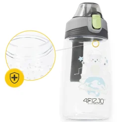 4FIZJO Butelka na wodę dla dzieci MIŚ 500 ml Outlet
