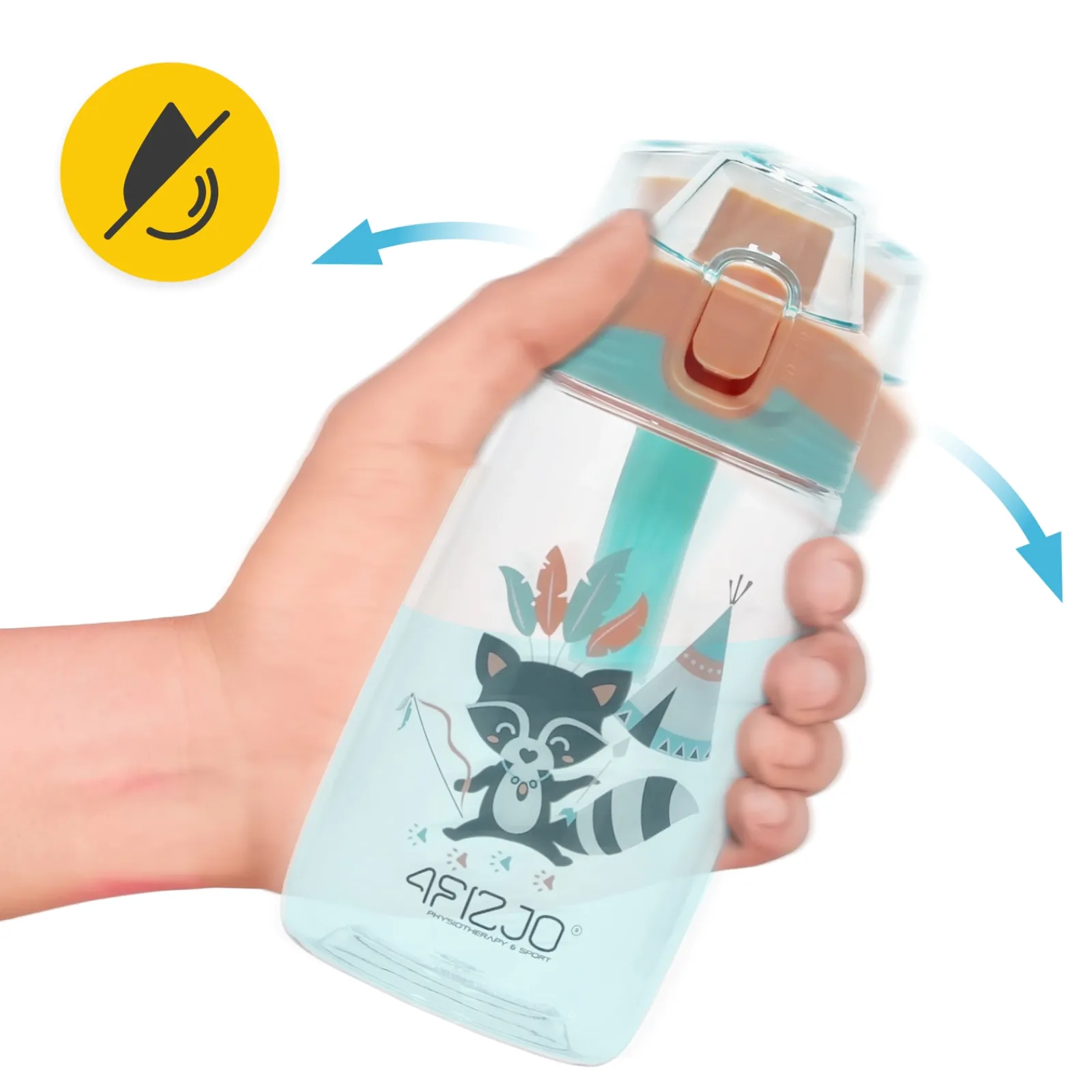 4FIZJO Butelka na wodę dla dzieci SZOP 500 ml Clearance