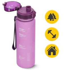 4FIZJO Butelka sportowa na wodę 650 ml różowa Discount
