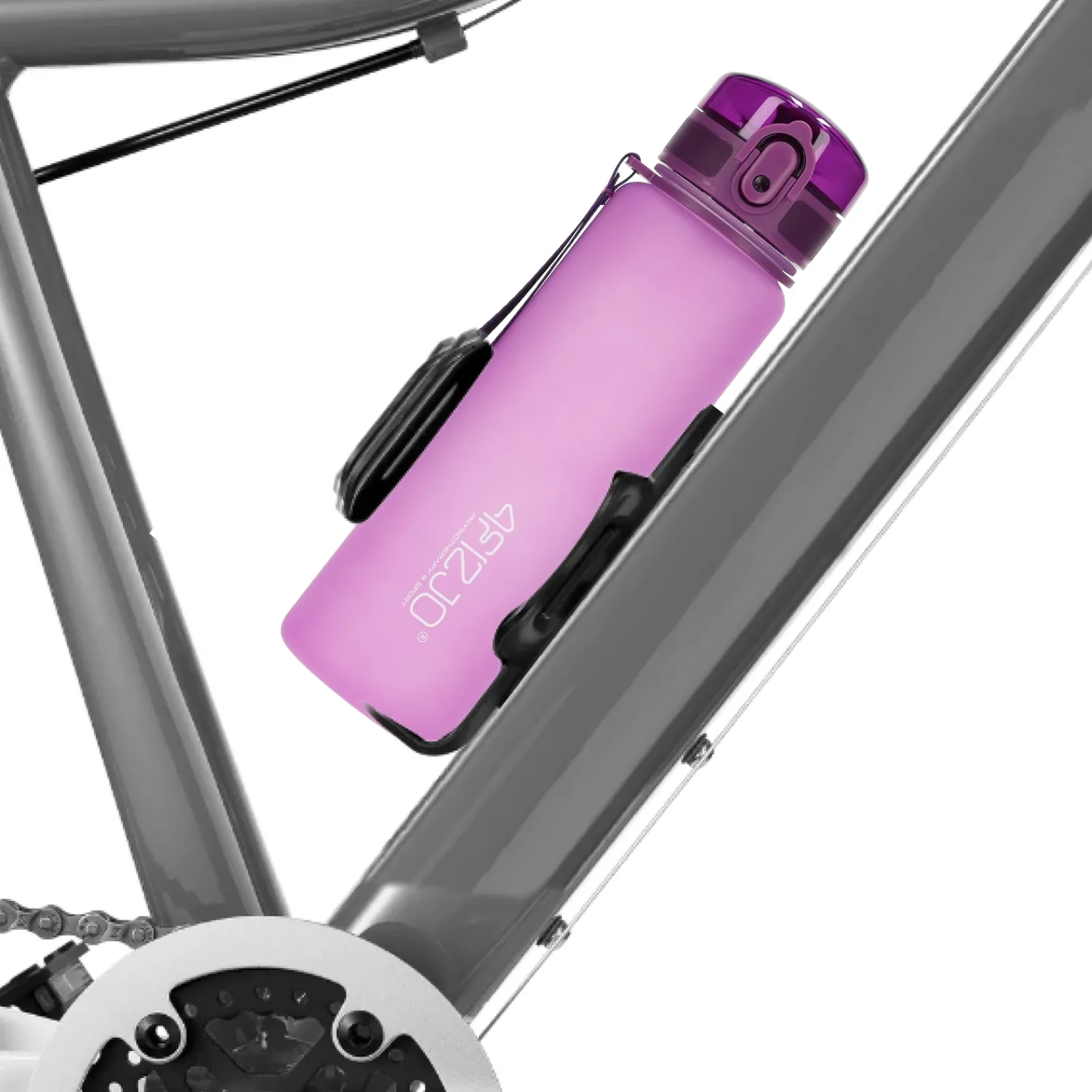 4FIZJO Butelka sportowa na wodę 650 ml różowa Discount