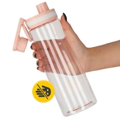 4FIZJO Butelka sportowa na wodę 850 ml różowa New