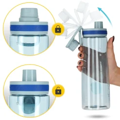 4FIZJO Butelka sportowa na wodę 850 ml niebieska Sale