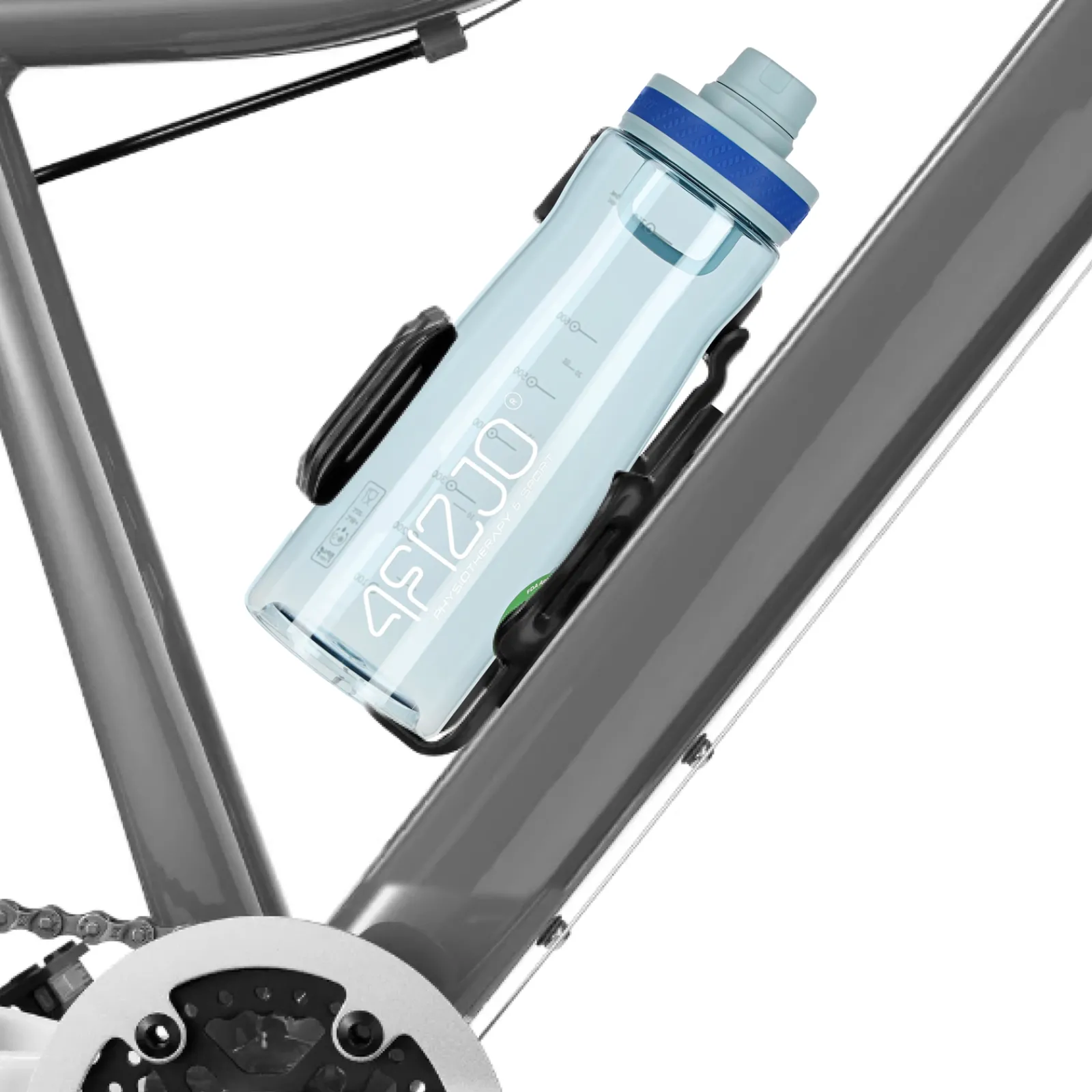 4FIZJO Butelka sportowa na wodę 850 ml niebieska Sale