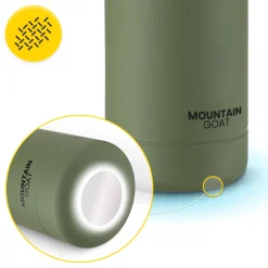 4FIZJO Butelka termiczna 540 ml z paskiem zielona Online