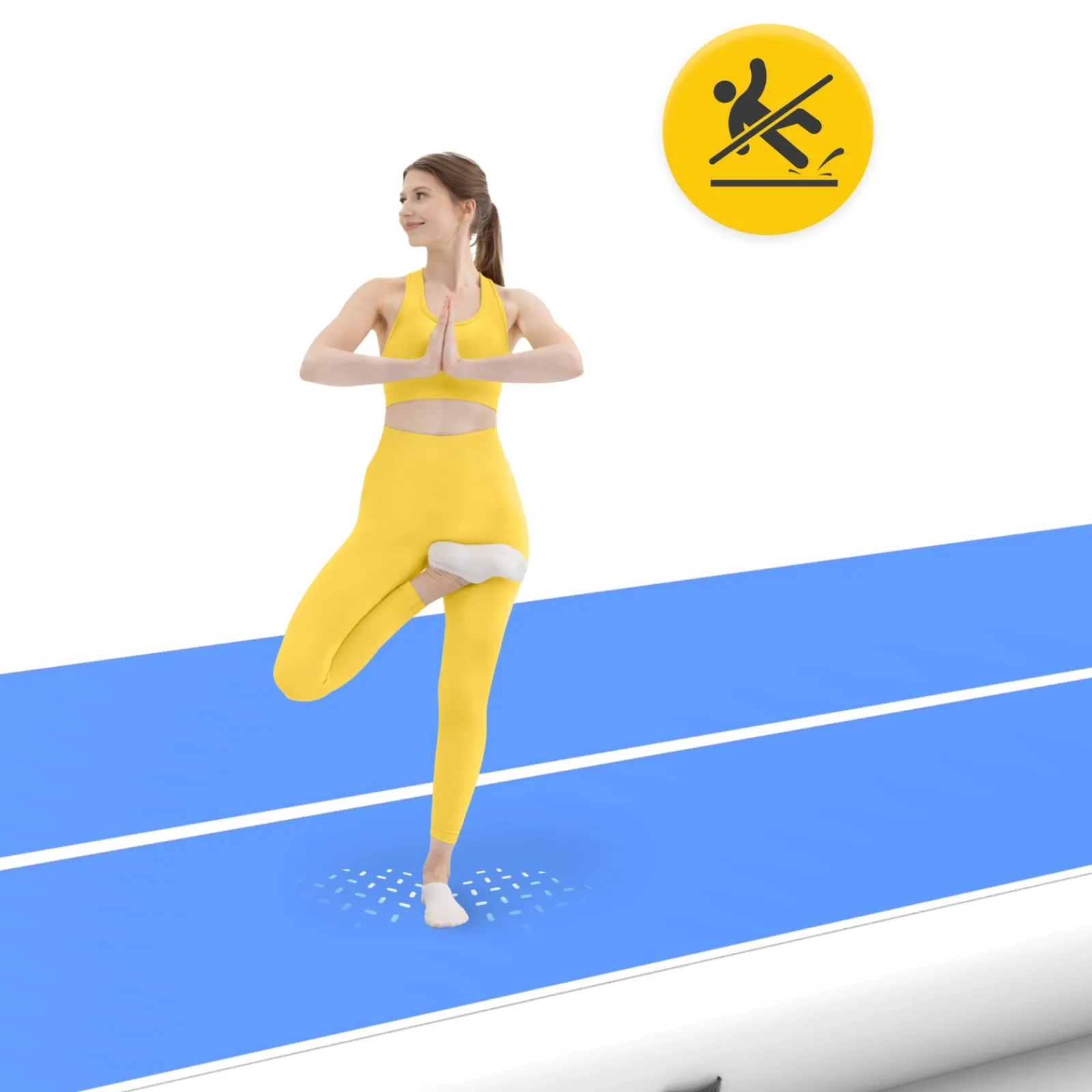 4FIZJO Ścieżka akrobatyczna AIR MAT PRO 12 x 2 x 0,3 m z pompką Hot