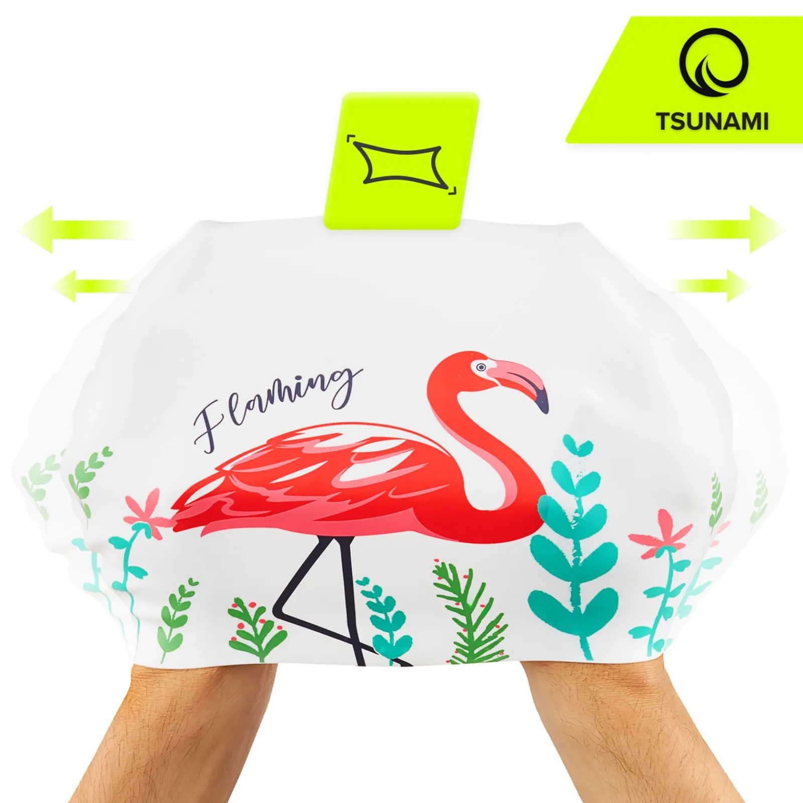 4FIZJO Czepek na basen damski TSUNAMI FLAMINGO Online