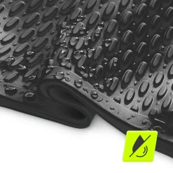 4FIZJO Czepek na basen damski TSUNAMI TEXTURE czarny Clearance