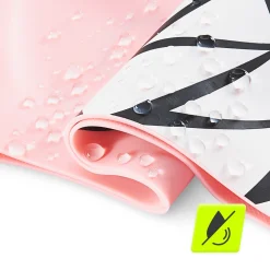 4FIZJO Czepek na basen dla dzieci TSUNAMI SHARK różowy Hot