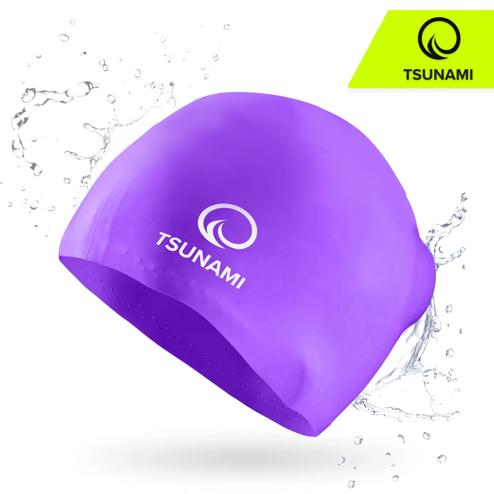 4FIZJO Czepek na basen unisex TSUNAMI fioletowy Discount