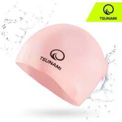 4FIZJO Czepek na basen unisex TSUNAMI różowy Outlet