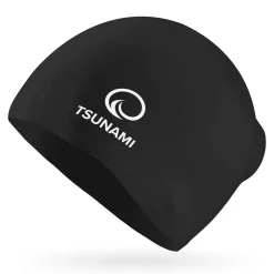 4FIZJO Czepek na basen unisex TSUNAMI czarny Hot