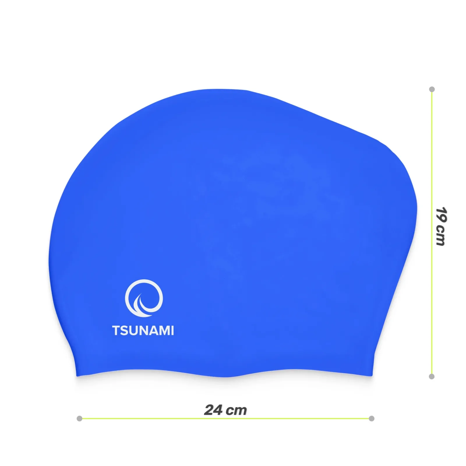 4FIZJO Czepek na basen unisex TSUNAMI granatowy