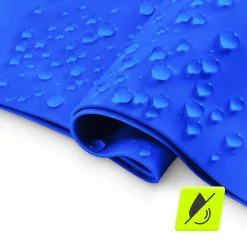 4FIZJO Czepek na basen unisex TSUNAMI granatowy