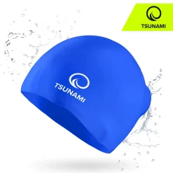 4FIZJO Czepek na basen unisex TSUNAMI granatowy