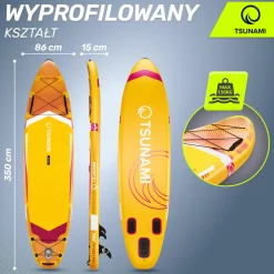 4FIZJO Deska SUP PRO TSUNAMI paddle board 350 cm T11