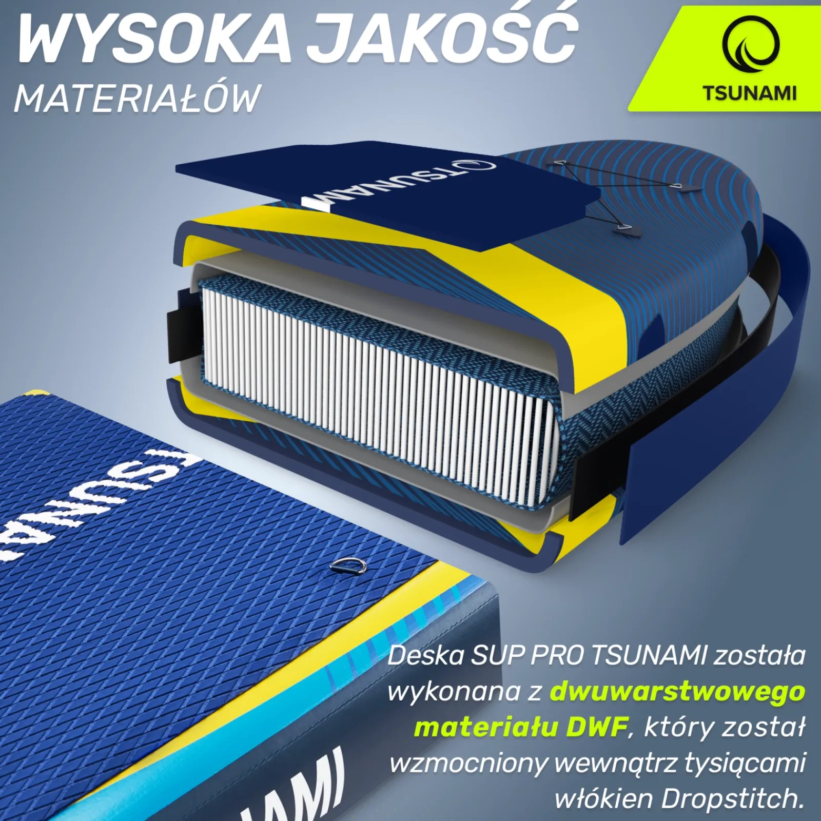 4FIZJO Deska SUP PRO TSUNAMI paddle board 350 cm T13 Clearance