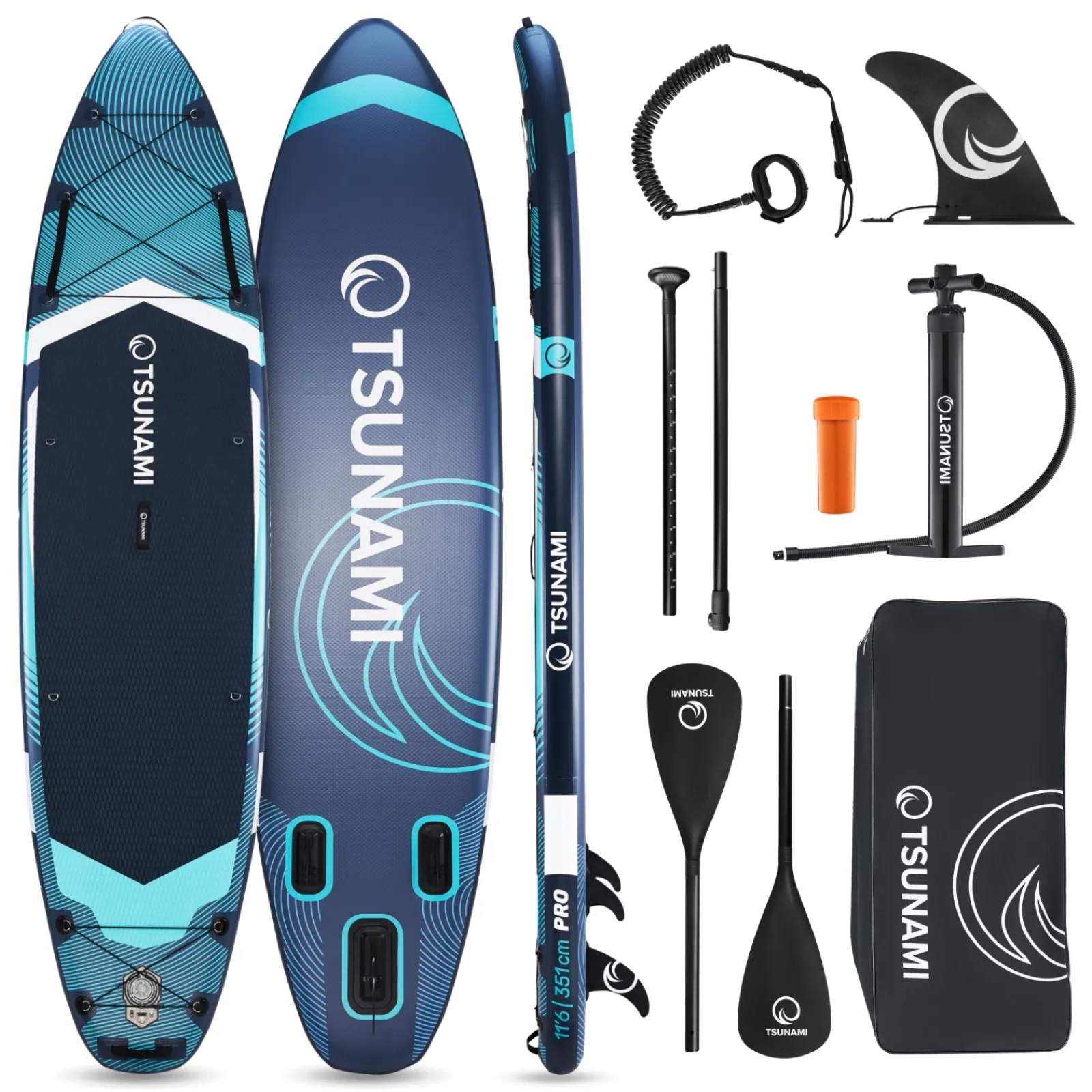 4FIZJO Deska SUP PRO TSUNAMI paddle board 350 cm T12