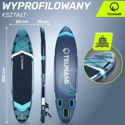 4FIZJO Deska SUP PRO TSUNAMI paddle board 350 cm T12