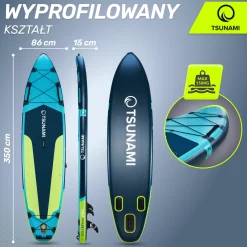 4FIZJO Deska SUP PRO TSUNAMI paddle board 350 cm T14 Sale