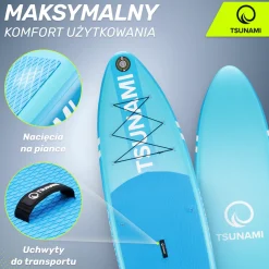 4FIZJO Deska SUP TSUNAMI paddle board 320 cm T02 New