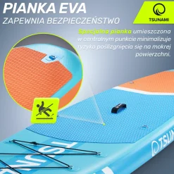 4FIZJO Deska SUP TSUNAMI paddle board 320 cm T02 New