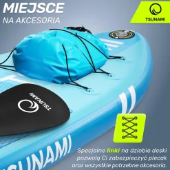 4FIZJO Deska SUP TSUNAMI paddle board 320 cm T02 New