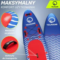 4FIZJO Deska SUP TSUNAMI paddle board 350 cm T04