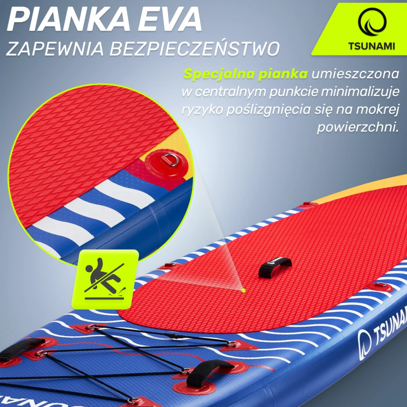 4FIZJO Deska SUP TSUNAMI paddle board 350 cm T04
