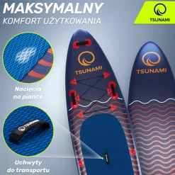 4FIZJO Deska SUP TSUNAMI paddle board 350 cm T05