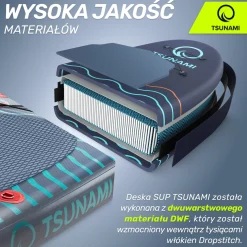 4FIZJO Deska SUP TSUNAMI paddle board 350 cm T03