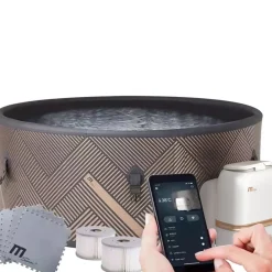 4FIZJO Dmuchane spa ogrodowe MSpa MONO ECO WIFI 6-osobowe Clearance